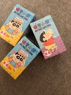 Mini Figure Blind Box Set - Blue, Yellow, Purple